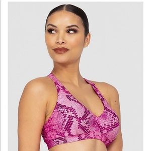 LiCi fit sports bra S/M Barbie Boa